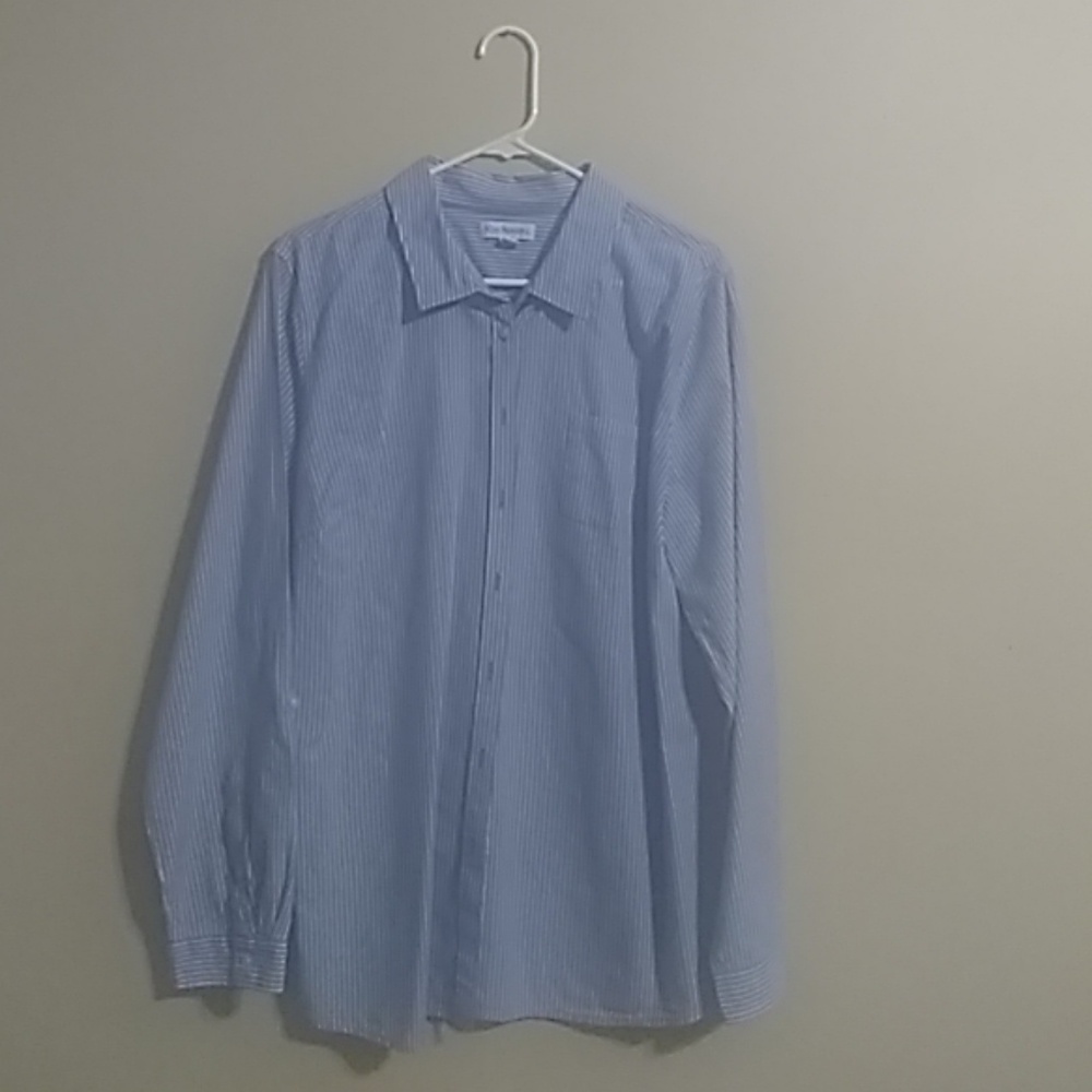 "Kim Rodgers" size XL blue strip women